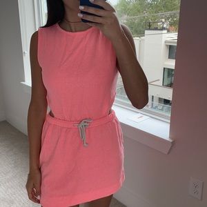 Pink beach dress